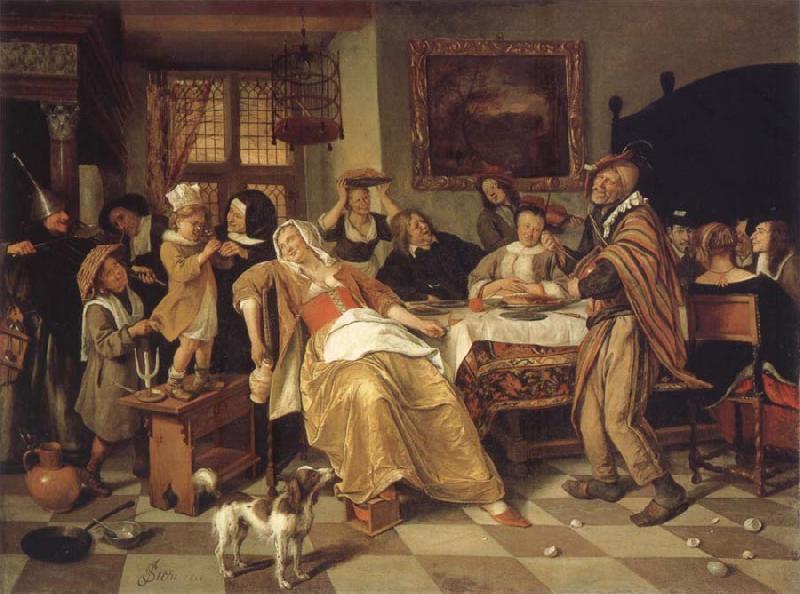 Jan Steen Twelfth Night